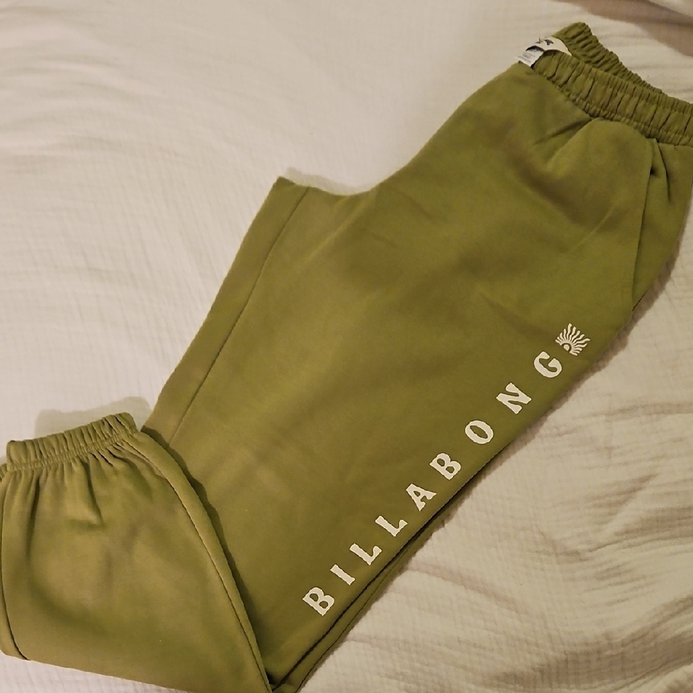 Billabong Olive Green Sweatpants